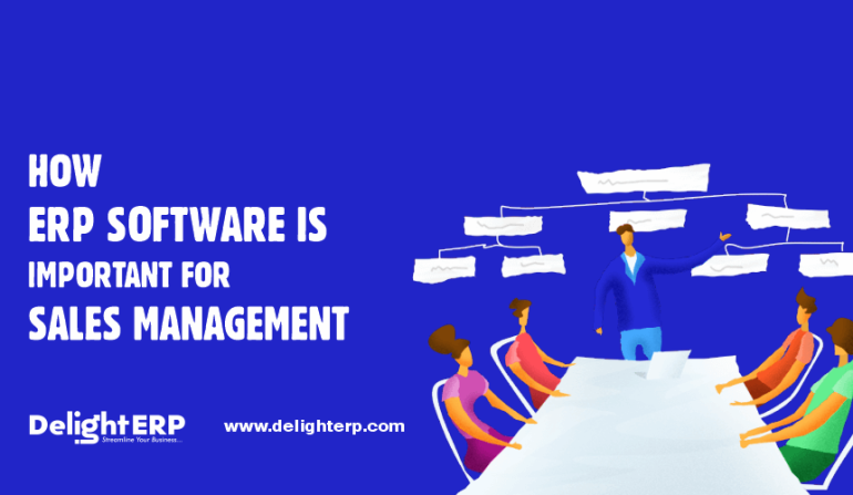 how erp software is important for sales management