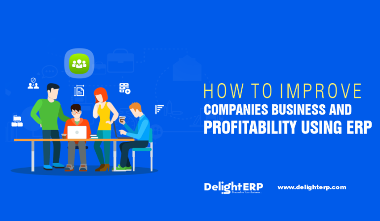 companies business and profitability using ERP
