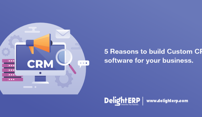 Custom CRM Software services