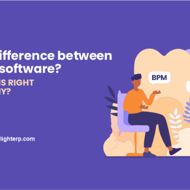 What is the difference between BPM and ERP software- Which software is right for your company
