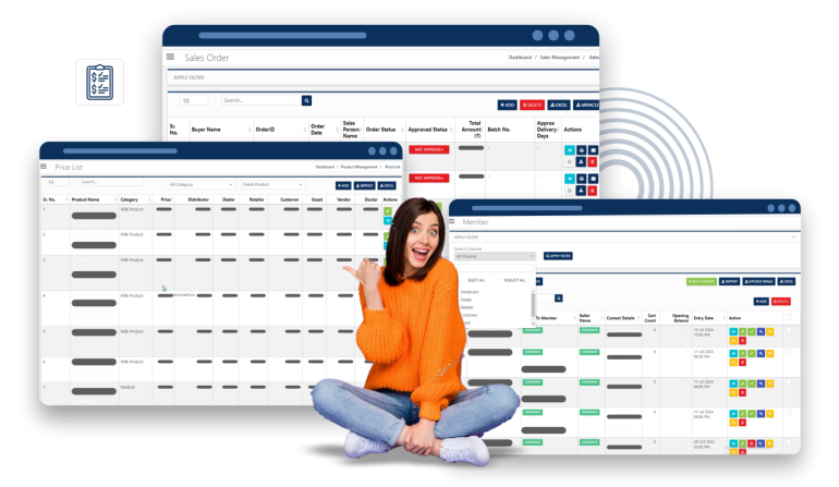 Efficient Dealer and Distribution Management Software by Delight ERP