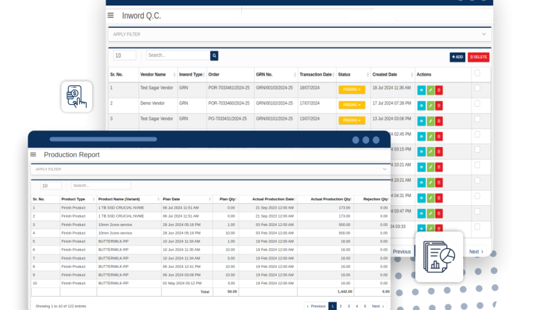 Production Data Analysis and Reporting Tools