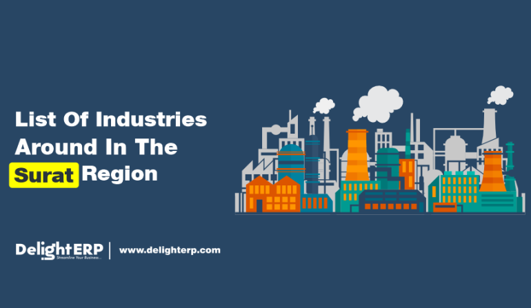 Surat industrial area, manufacturing industry, diamond industry