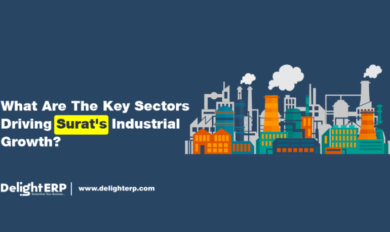 Surat industrial area, manufacturing industry, diamond industry