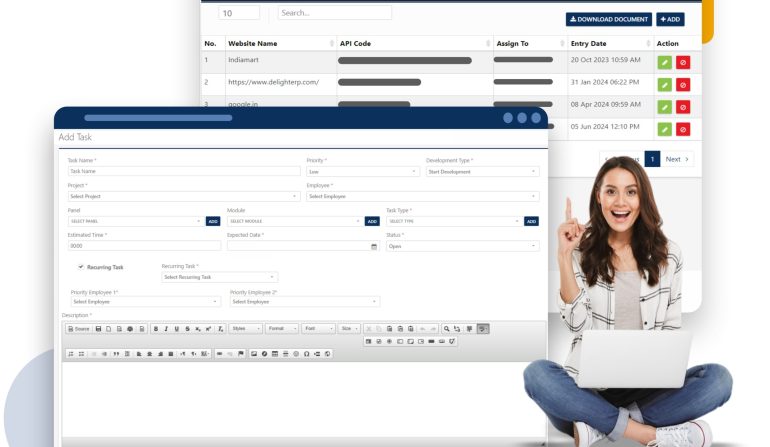 lead integration, lead distribution system, team management, task and activity management