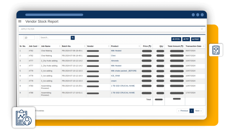 Process Manufacturing ERP Software